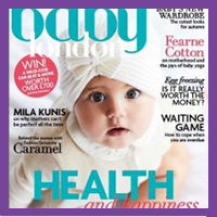 Willow on the cover of Baby London -September/October 2017